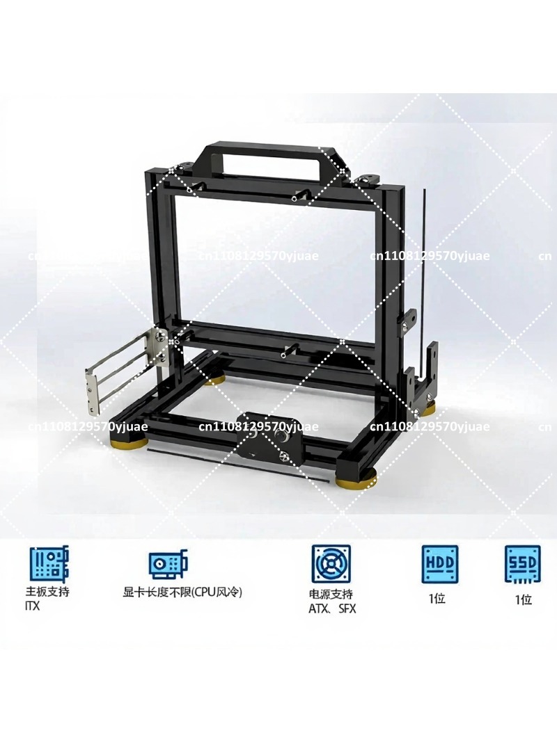 Aluminum Open Frame Test Bench Water Cooling - Estructura de Banco de Pruebas para