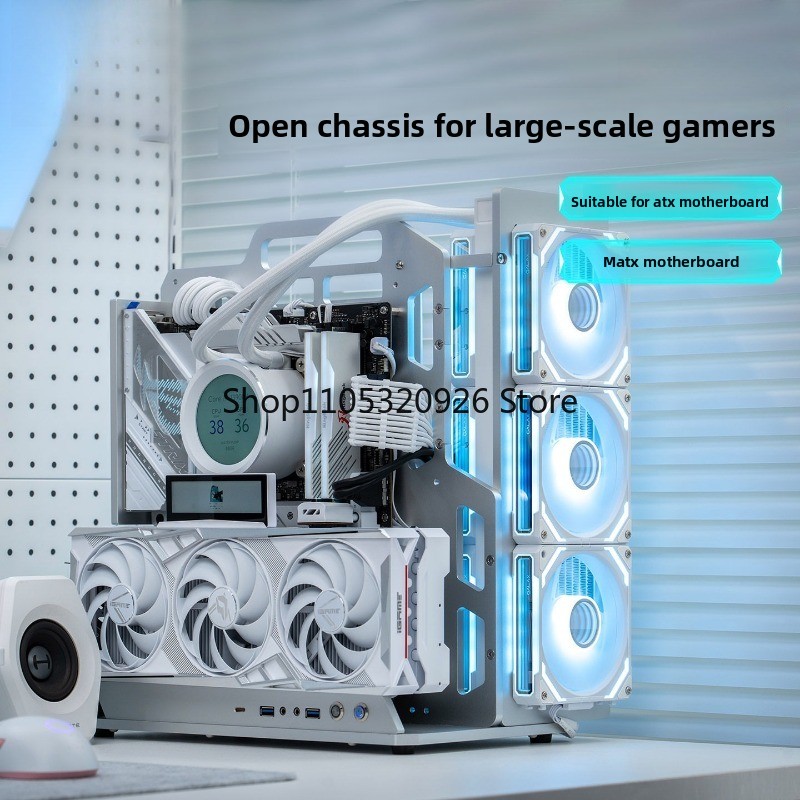Caja de Ordenador Abierta, Cha - Aluminum Open Frame Test Bench Water Cooling reseña y precio
