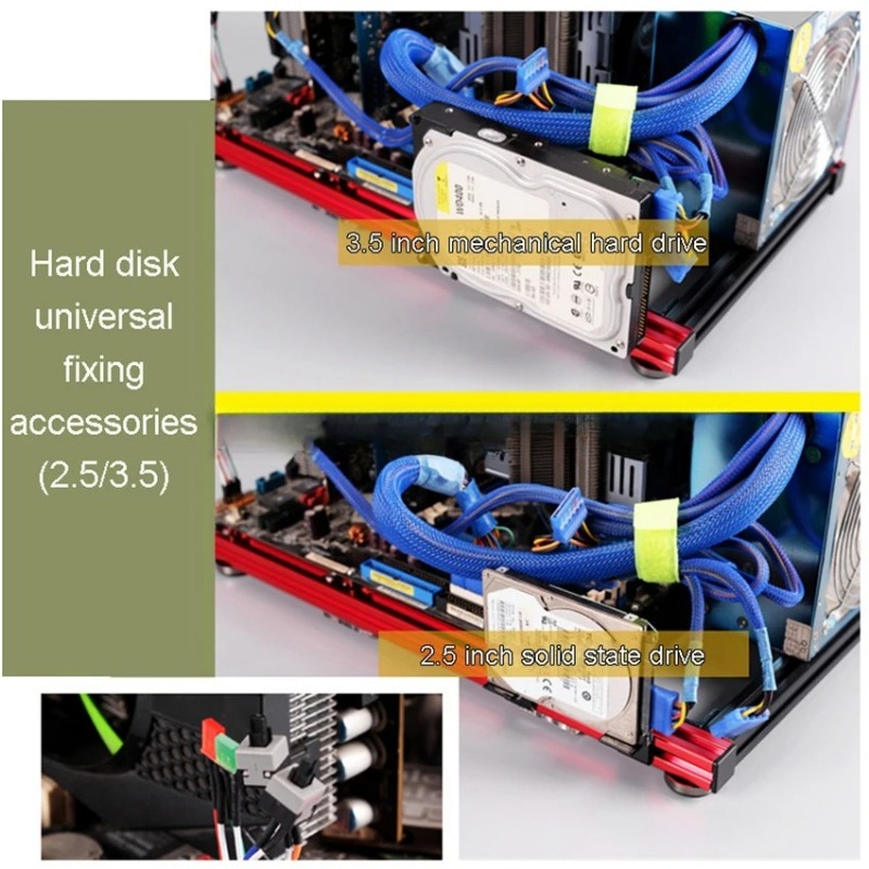 Banco de Pruebas para PC ATX,  - Aluminum Open Frame Test Bench Water Cooling reseña y precio
