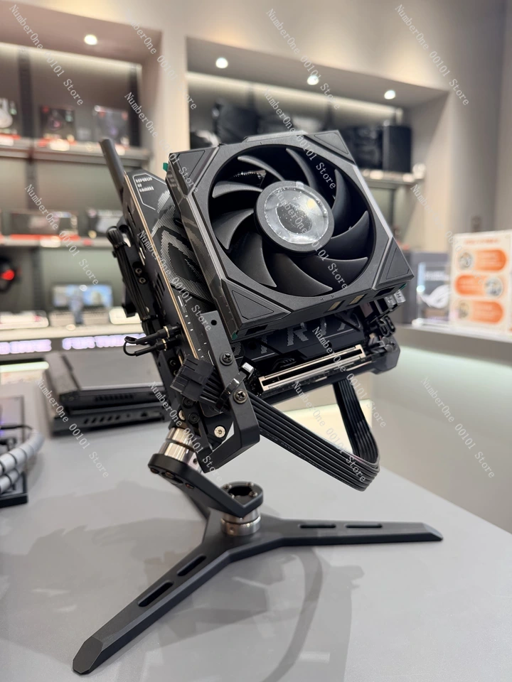 Gimbal Giratorio B30, Caja Abi - Aluminum Open Frame Test Bench Water Cooling reseña y precio
