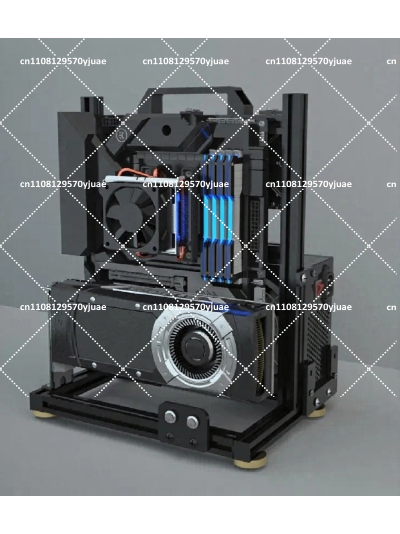 Estructura de Banco de Pruebas - Aluminum Open Frame Test Bench Water Cooling reseña y precio